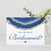 お前は俺の花嫁付き添いのネイビー·ブルーズ·結婚ゲートになるか 招待状 (スタンド正面)