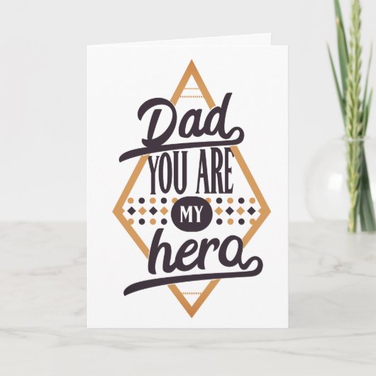 お前は俺の英雄の父の日だ カード (正面)
