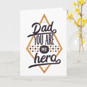 お前は俺の英雄の父の日だ カード (黄色い花)