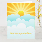 お前は俺の陽光だ カード (黄色い花)