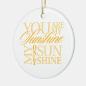 お前は俺の陽光だ セラミックオーナメント (左)