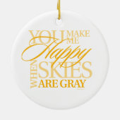 お前は俺の陽光だ セラミックオーナメント (裏面)