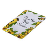 お前は俺の陽光明るい鳥陽花だ マグネット (左側)