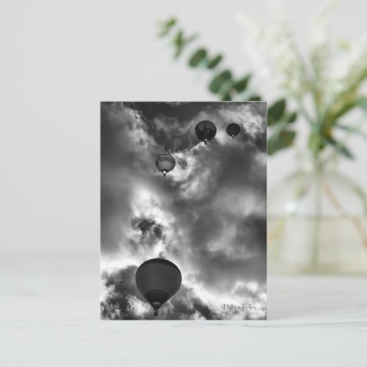 お前は俺の魂を持ち上げるファインアート写真 ポストカード (スタンド正面)