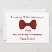 お前は俺の黒いチョーク板赤い弓の馬師になるか 招待状 (正面)