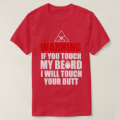 お前は俺のtouchをお尻 tシャツ (デザイン正面)