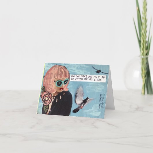 お前は俺をありのままに扱え カード (正面)