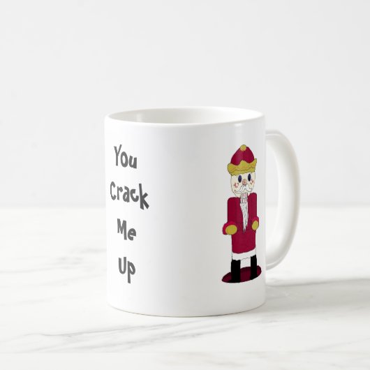 お前は俺を引き締めおもしろい- コーヒーマグカップ (正面右)