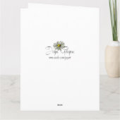 お前は俺を引き裂く！ひび割感謝していれた卵 サンキューカード (裏面)