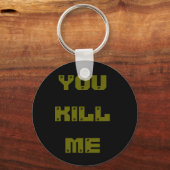 お前は俺を殺す キーホルダー (正面)