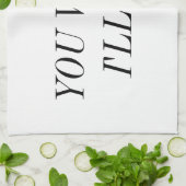 お前は俺を洗って乾かす キッチンタオル (折り畳み)