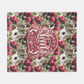 お前は俺を試さないおもしろい フリースブランケット (正面(横))