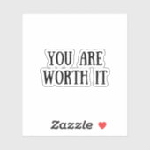 お前は値打ちがある シール (シート)