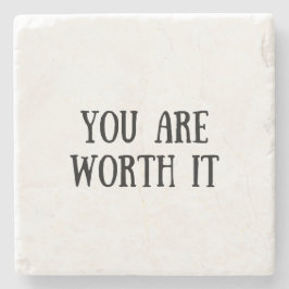 お前は値打ちがある ストーンコースター