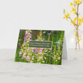 「お前は僕にとって二人目の母親のようだった」/フローラ カード (黄色い花)