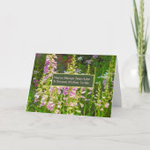 「お前は僕にとって二人目の母親のようだった」/フローラ カード (正面)