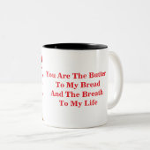 お前は僕の得な人間だ ツートーンマグカップ (正面右)