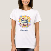 お前は僕の日光だ | お母さんへのかわいい心のこもった贈り物 Tシャツ (正面)