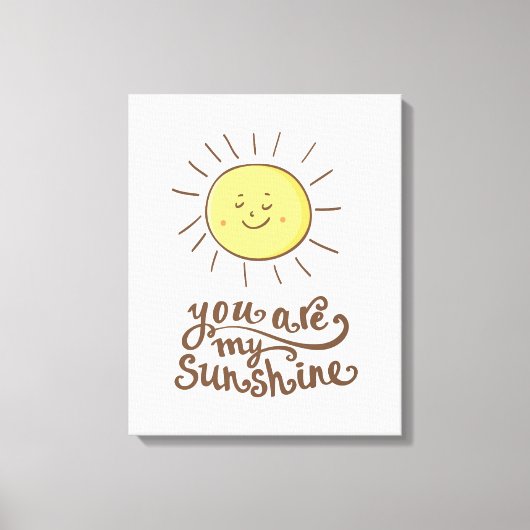 お前は僕の日光だ キャンバスプリント (正面)