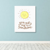 お前は僕の日光だ キャンバスプリント (インサイチュ (ウッドフロア))