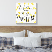 お前は僕の日光だ キャンバスプリント (インサイチュ (寝室))