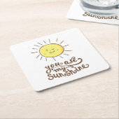 お前は僕の日光だ スクエアペーパーコースター (アングル)