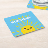 お前は僕の日光だ スクエアペーパーコースター (アングル)