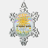 お前は僕の日光だ スノーフレークピューターオーナメント (右)