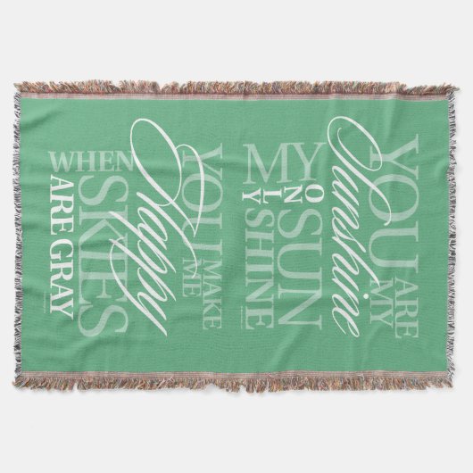 お前は僕の日光だ スローブランケット (正面)