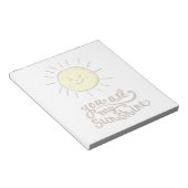 お前は僕の日光だ ノートパッド (アングル)