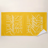 お前は僕の日光だ ビーチタオル (正面)