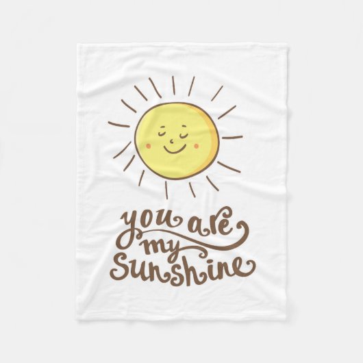 お前は僕の日光だ フリースブランケット (正面)