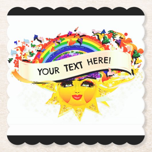 お前は僕の日光だ ペーパーコースター (正面)