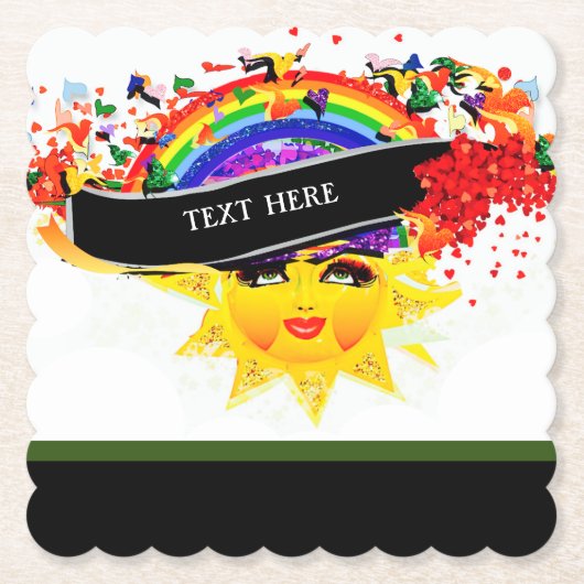 お前は僕の日光だ ペーパーコースター (正面)