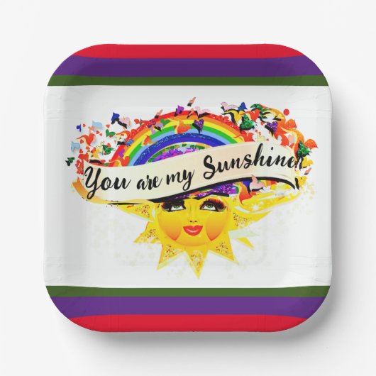 お前は僕の日光だ ペーパープレート (正面)