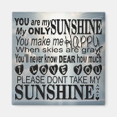 お前は僕の日光だ マグネット (正面)