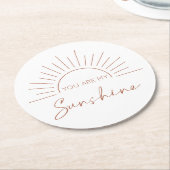 お前は僕の日光だ ラウンドペーパーコースター (アングル)