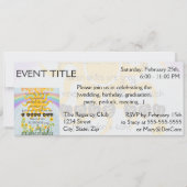 お前は僕の日光だ 招待状 (正面)