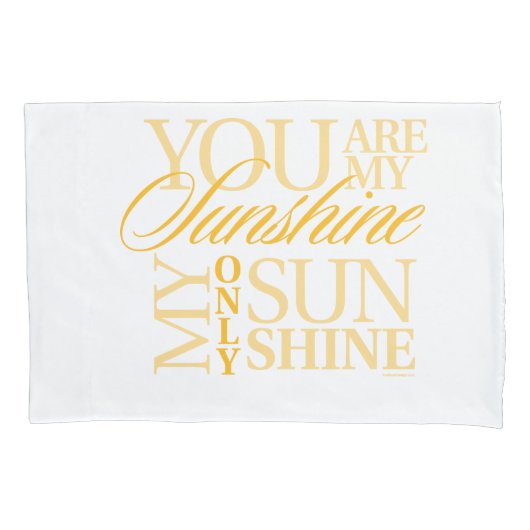 お前は僕の日光だ 枕カバー (正面)