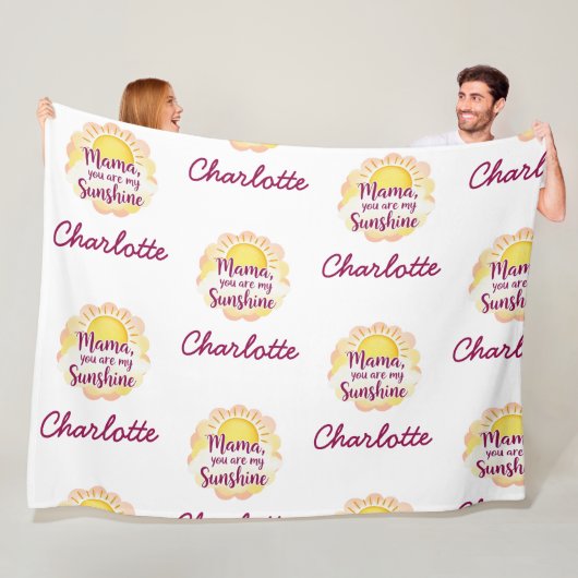 お前は僕の日光だ | 母最高のの日 フリースブランケット (インサイチュ)