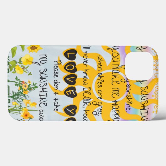 お前は僕の日光だ Case-Mate iPhoneケース (裏面 (横))