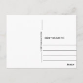 お前は入居者かクリスチャン・クリスマス ポストカード (裏面)