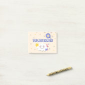 お前は十分だ – かわいいパステルやる気を起こさせるスティッキーN ポストイット (デスク上)