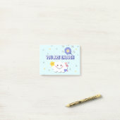 お前は十分だ – かわいいパステルやる気を起こさせるスティッキーN ポストイット (デスク上)