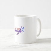 お前は十分だ コーヒーマグカップ (正面右)