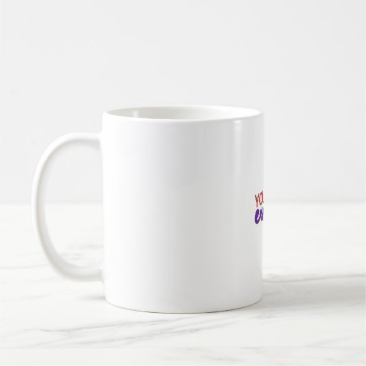 お前は十分だ コーヒーマグカップ (左)