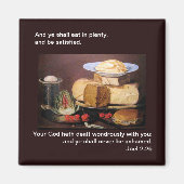 お前は十食べ分になる – 磁石 (正面)