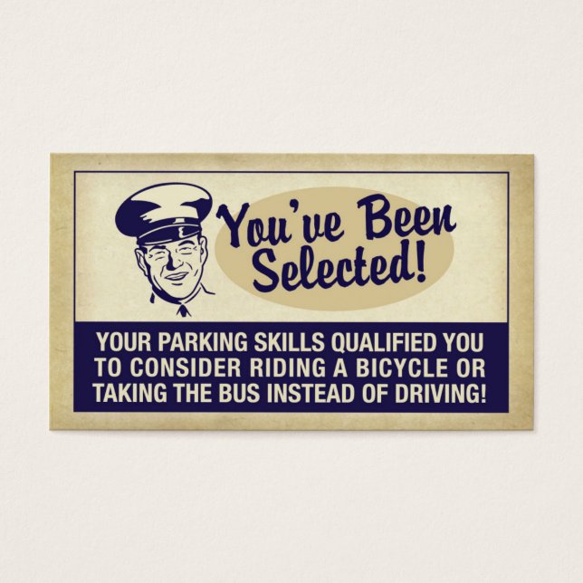 お前は厳選された! (正面)