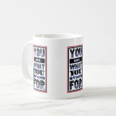 お前は味方だ コーヒーマグカップ (正面左)