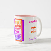 お前は味方だ ツートーンマグカップ (正面右)